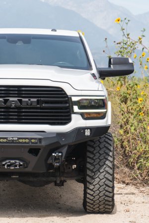 Ram 2500 Front Bumper - DV8 Offroad - Spec Series - Micro-Texture Black Powder Coated - `19-`26